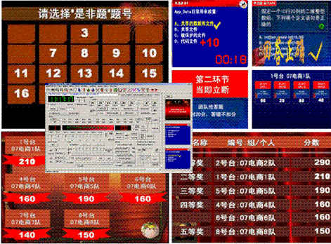 知识竞赛现场管理系统-双屏PPT版